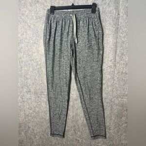 Outdoor Voices Woman Size Small Heathered Gray drawstring Joggers